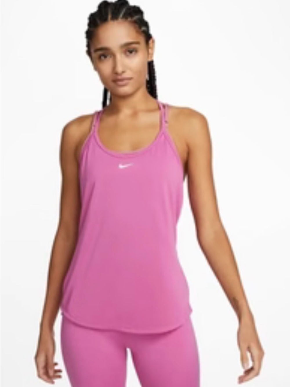 Nike Pink Racerback Performance Tank